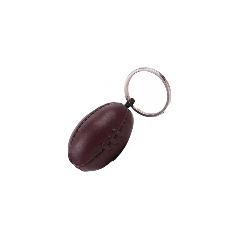 Porte-clés Ballon Cuir All Sport Vintage Marron