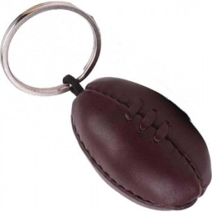 Porte-clés Ballon Cuir All Sport Vintage Marron