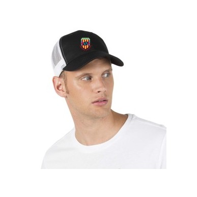 Casquette noir et blanche