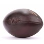 BALLON DE RUGBY EN CUIR VINTAGE