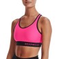 Brassière de sport à maintien modéré Under Armour® Rose