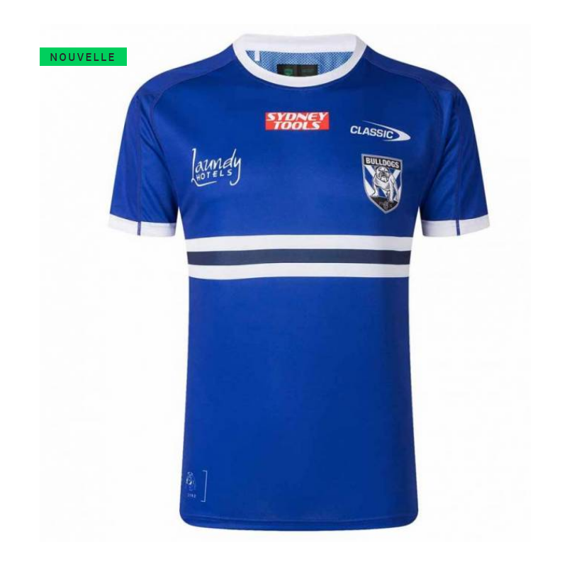 Canterbury-Bankstown Bulldogs 2022 T-shirt d'entraînement