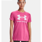 TEE SHIRT FEMME ROSE UNDER ARMOUR