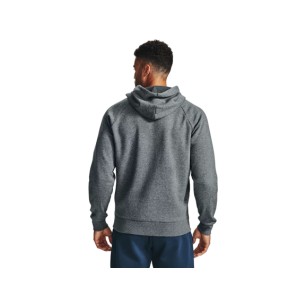 Sweat à capuche zippé Under Armour Gris