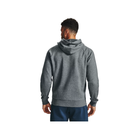 Sweat à capuche zippé UA Rival Fleece pour homme