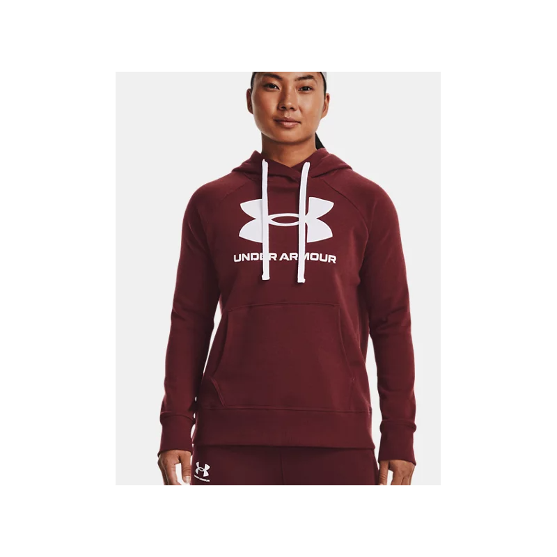 SWEAT FEMME UNDER ARMOUR ROUGE SWEAT FEMME UNDER ARMOUR ROUGE
