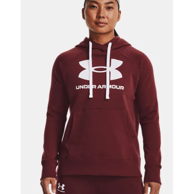Sweat femme Under Armour Rouge | Rugby Approved Perpignan