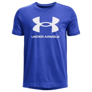 T-shirt BLEU UNDER AMROUR ENFANT