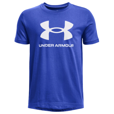 T-shirt BLEU UNDER AMROUR ENFANT