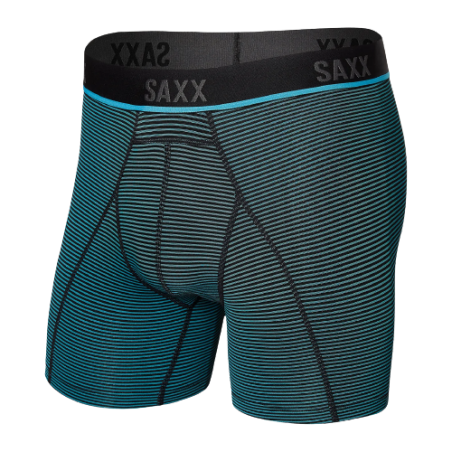 BOXER KINETIC SAXX UNDERWEAR RAYE BLEU NOIR