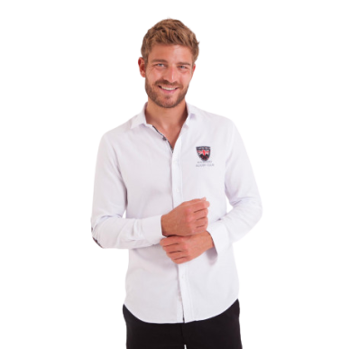 CHEMISE BLANCHE MANCHES LONGUES CAMBERABERO