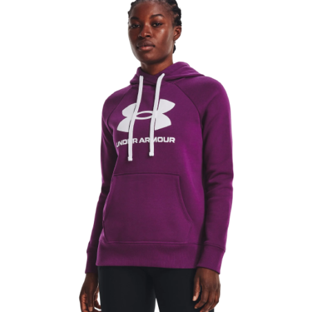 Pull à capuche violet pour femme – UNDER ARMOUR