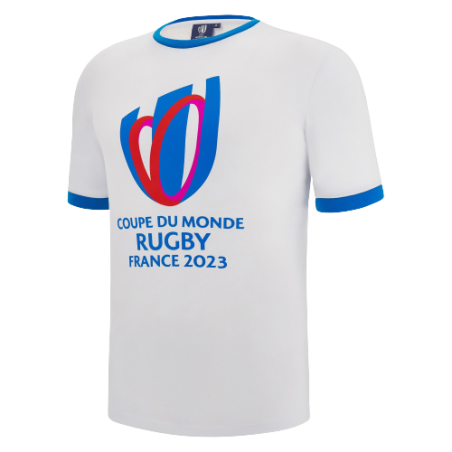 TEE SHIRT BLANC RWC 2023