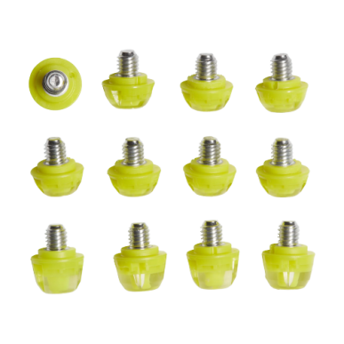 12 Crampons Plastique Adidas 8x6mm 4x9mm