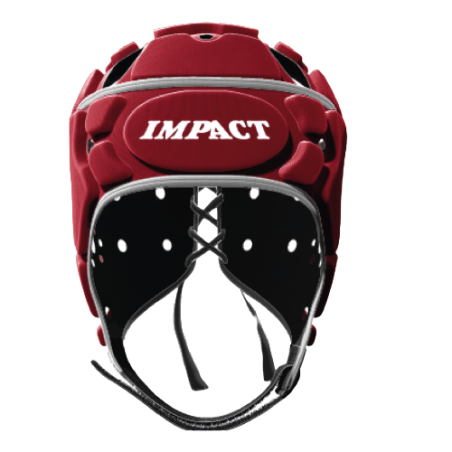 Casque impact rouge