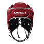 Casque impact rouge