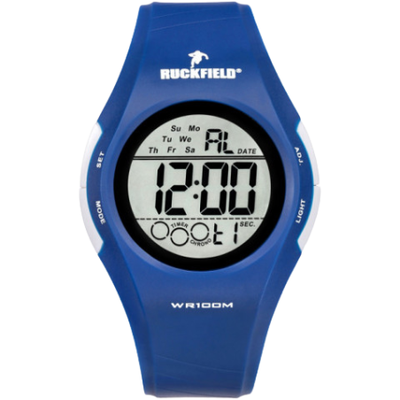 MONTRE RUCKFIELD SILICONE BLEU