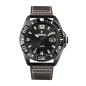 MONTRE RUCKFIELD CUIR MARRON