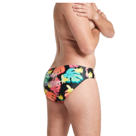 BUDGY SMUGGLER FEUILLES/ BANANE