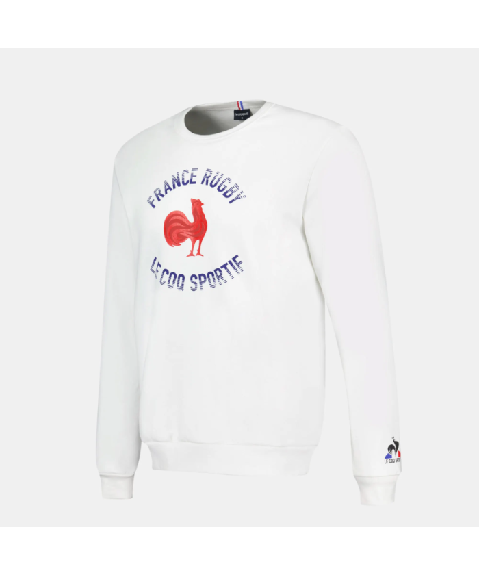 SWEAT FRANCE RUGBY BLANC