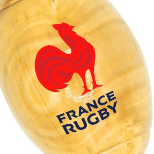 Porte-clés France Rugby X Ovalie Original Coq Rouge