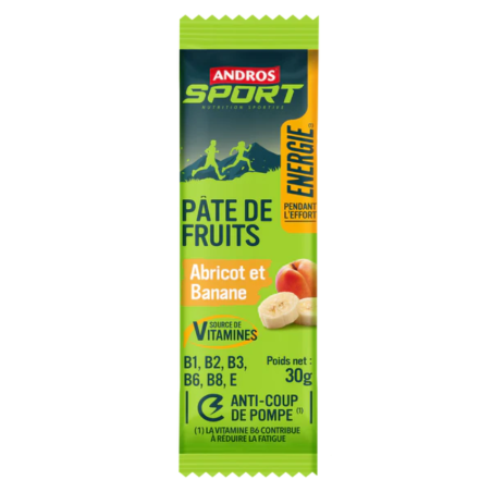 PÂTES DE FRUITS ABRICOT - BANANE 6X30G