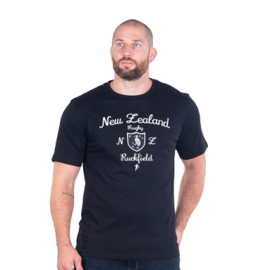 T-SHIRT COUPE DU MONDE NOUVELLE-ZELANDE RUCKFIELD