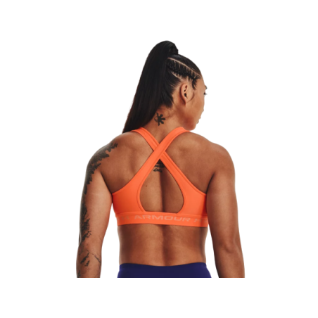 Brassière de sport Under Armour® Orange