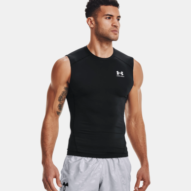 Haut sans manches HeatGear® Armour pour homme