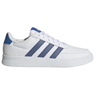 Chaussures Adidas Blanches - Bandes bleues