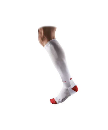 Elite Compression Runner Socks white