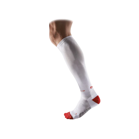 Elite Compression Runner Socks white