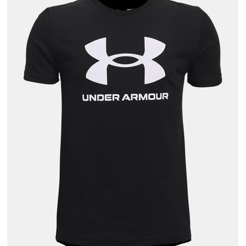 T-shirt noir UNDER Armour ENFANT