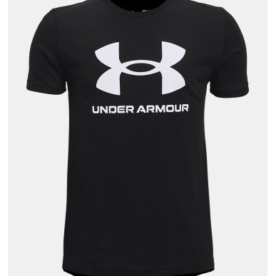 T-shirt noir UNDER Armour ENFANT