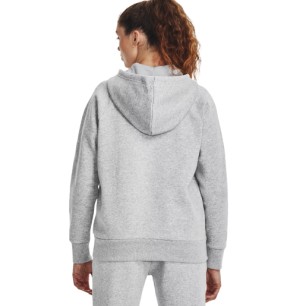 Sweat à capuche UA Rival Fleece Full Zip pour femme