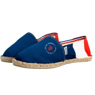 ESPADRILLE FRANCE RUGBY DRAPEAU