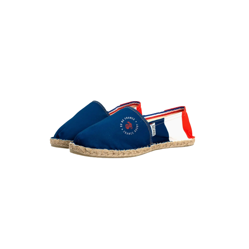 ESPADRILLE FRANCE RUGBY DRAPEAU