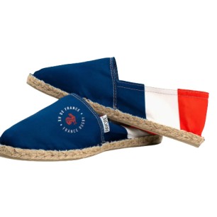 ESPADRILLE FRANCE RUGBY DRAPEAU