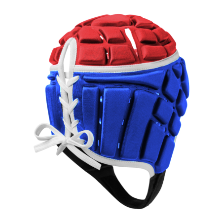 CASQUE RAZE CANTERBURY BLEU/BLANC/ROUGE