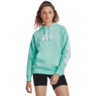 SWEAT UNDER ARMOUR FEMME TURQUOISE