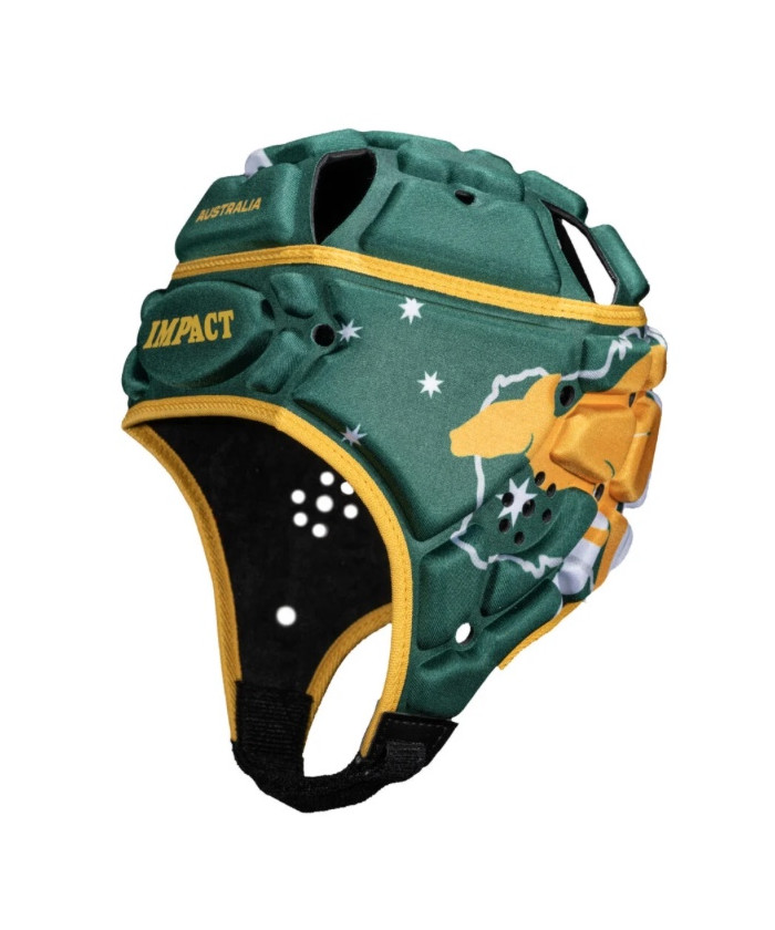 CASQUE IMPACT VERT AUSTRALIE