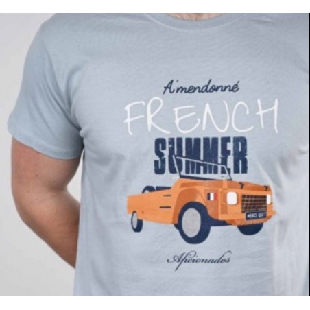 TEE SHIRT A M'ENDONNE FRENCH SUMMER