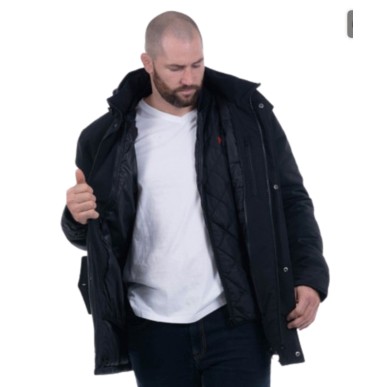 Parka Ruckfield Noir 2 en 1