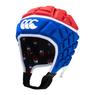 CASQUE RAZE CANTERBURY BLEU/BLANC/ROUGE