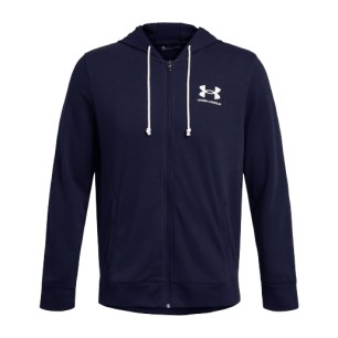 Sweat zippé Under Armour homme bleu marine | Rugby Approved Perpignan