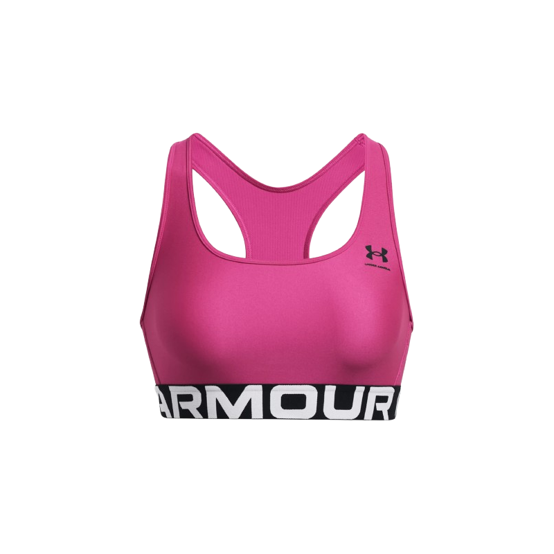 Brassière de sport à maintien modéré Under Armour Rose