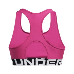 Brassière de sport à maintien modéré Under Armour Rose
