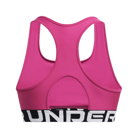 Brassière de sport à maintien modéré Under Armour Rose