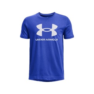 T-shirt Under Armour Enfant Bleu