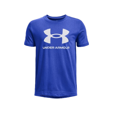 T-shirt Under Armour Enfant Bleu